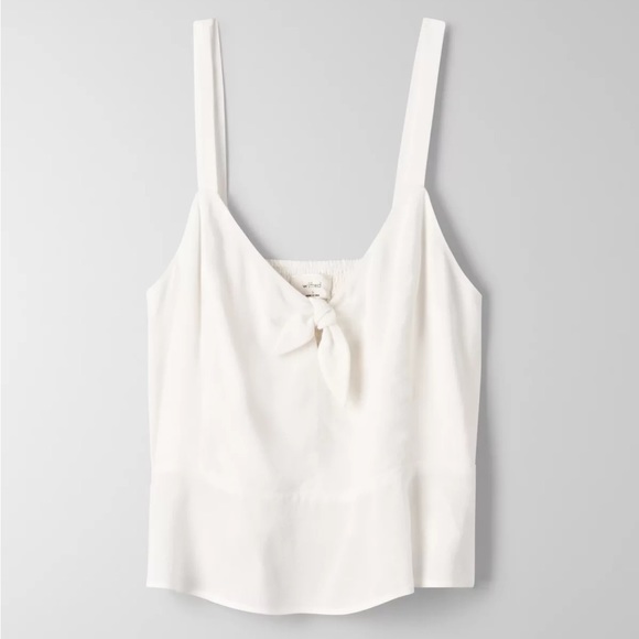 Wilfred Yellow Gold Bow Tank | Aritzia - Picture 5 of 6